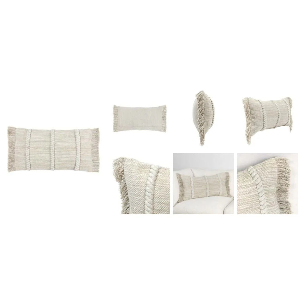 Rectangle Natural Pillow - 14x26