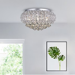 16.5-in Silver Metal Ceiling Light Mount