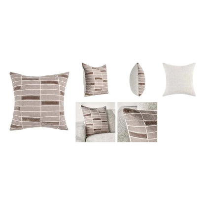 Rectangular Plaid Pillow