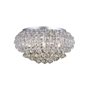 16.5-in Silver Metal Ceiling Light Mount