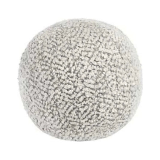 Ivory Natural Round Pillow
