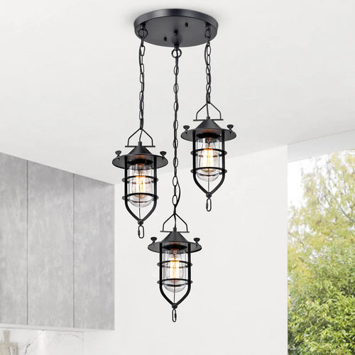 3-Light Cluster Pendant