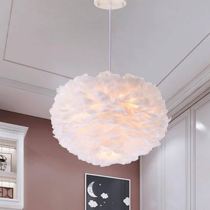 1-Light Shaded Pendant Light