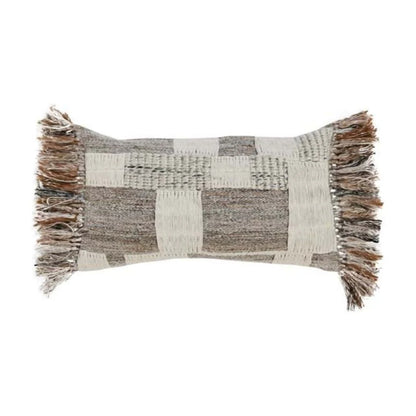 Patchwork Ivory Natural Pillow