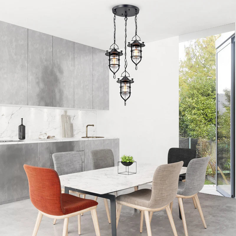 3-Light Cluster Pendant