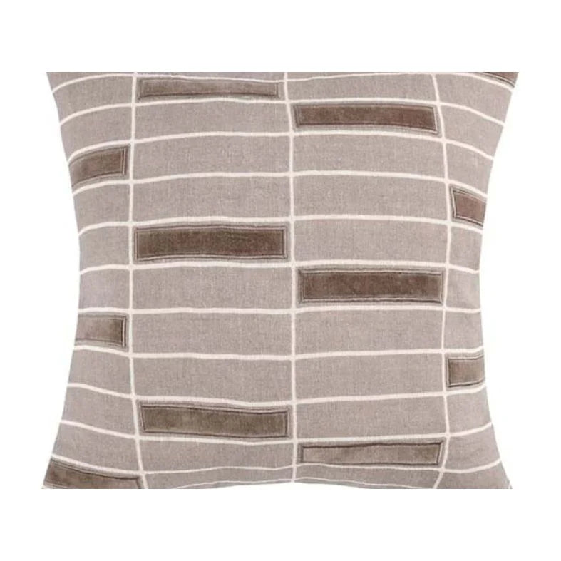 Rectangular Plaid Pillow