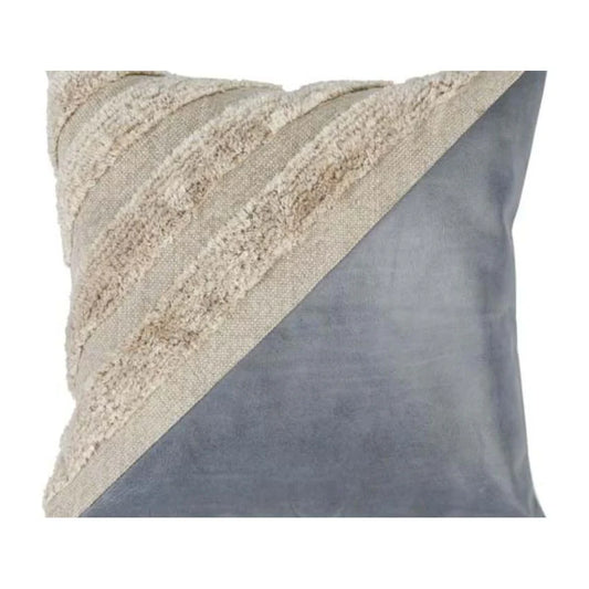 Sea Frog Blue Ivory Pillow